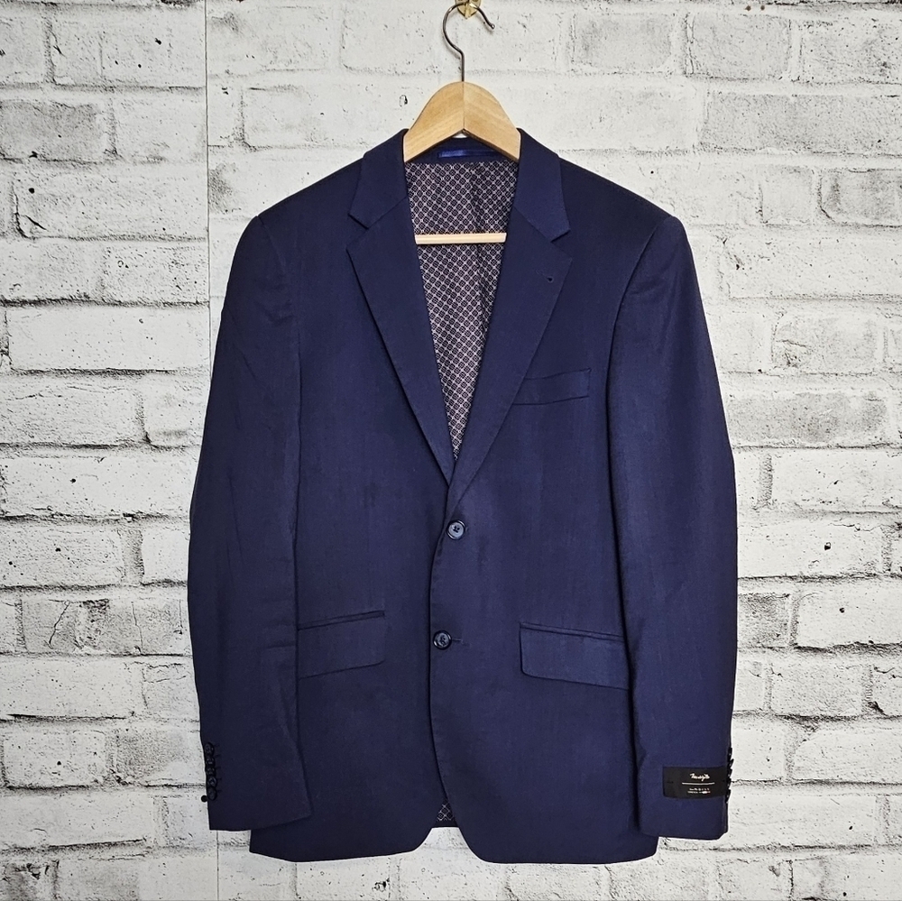Horst Navy Blue Blazer Mens 38R NWT Modern Fit Dress Jacket